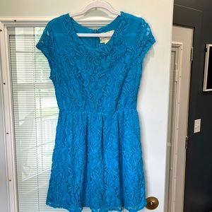 Turquoise Lace Dress Urban Outfitters- never worn!